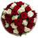 bouquet of red and white roses. Namibia