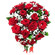 red roses bouquet with babys breath. Namibia